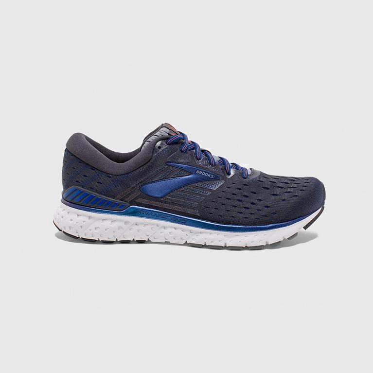 Brooks Transcend 6 Israel - Men's Road Running Shoes - Blue (59473-GPNX)